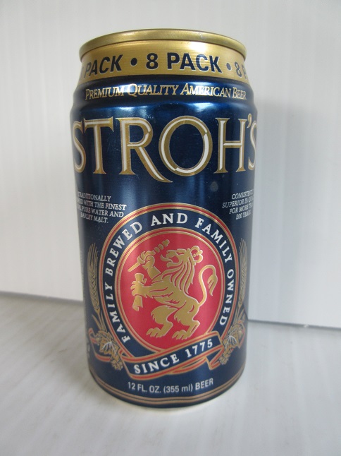 Stroh's - blue - '8 Pack'